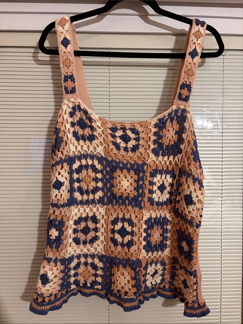 Black Tape_ Knit Tank Top Size 1X